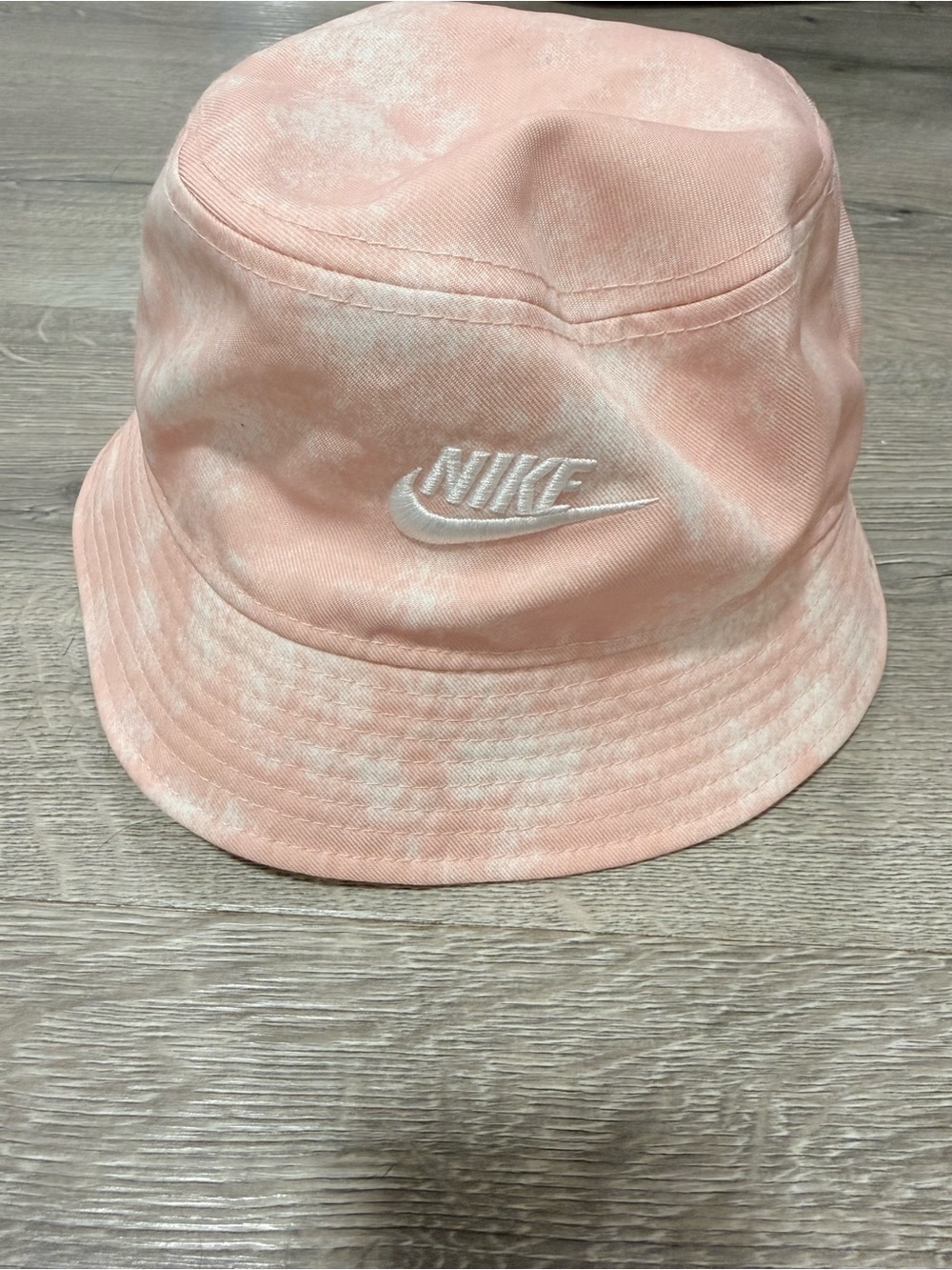 Nike Kids Peach Pink Tie-Dye Bucket Hat